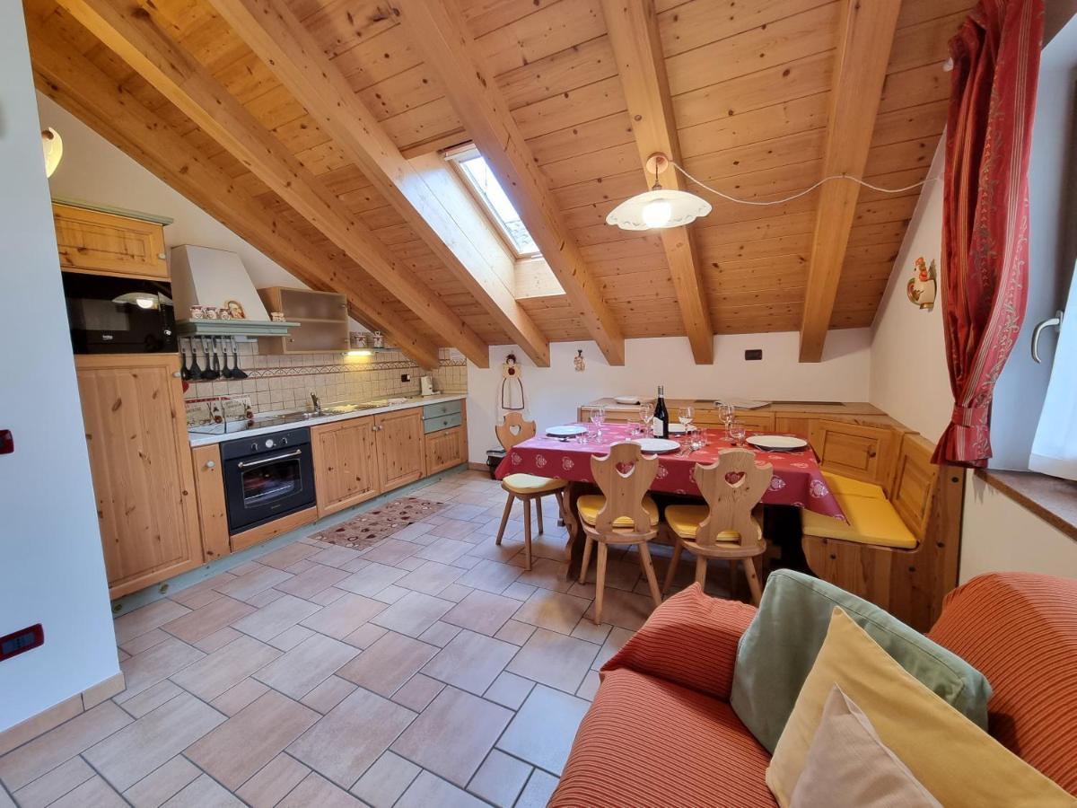 Residence Le Rose Pozza di Fassa Dış mekan fotoğraf